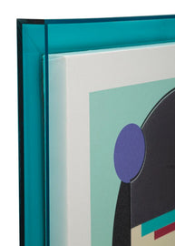 Wandbild Picassy Linien 70 cm – Leinwandbild Deko