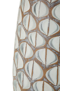 Blumenvase Tibet Weiß – Dekovase