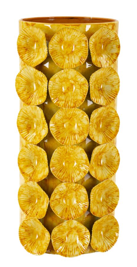 Blumenvase Tropfen Gelb – Dekovase