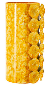 Blumenvase Tropfen Gelb – Dekovase