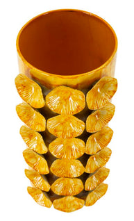 Blumenvase Tropfen Gelb – Dekovase