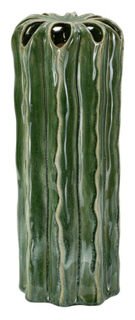Blumenvase Kaktus Grün 31,5 cm – Dekovase
