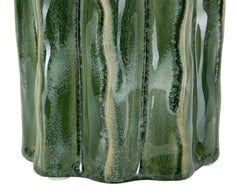 Blumenvase Kaktus Grün 31,5 cm – Dekovase