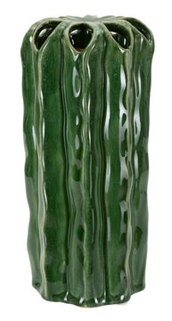 Blumenvase Kaktus Grün 23,5 cm – Dekovase