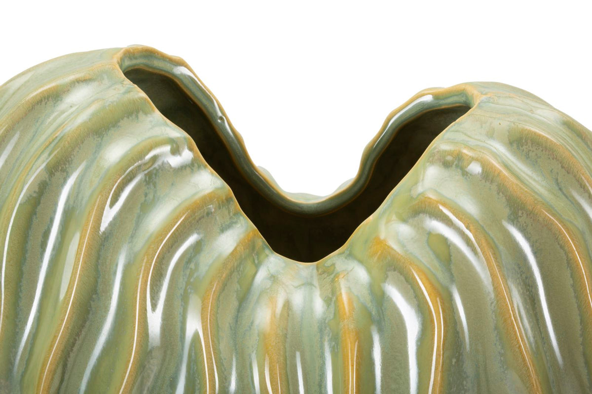 Blumenvase Venice Grün – Dekovase