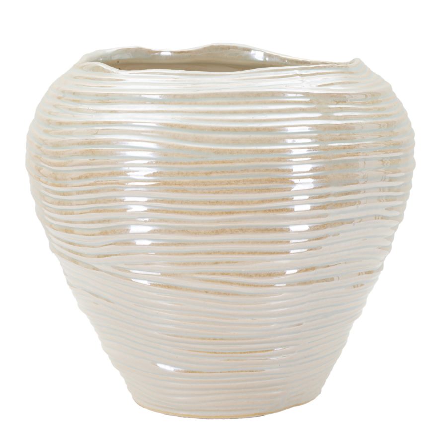 Blumenvase Perlmutt 24 cm – Dekovase