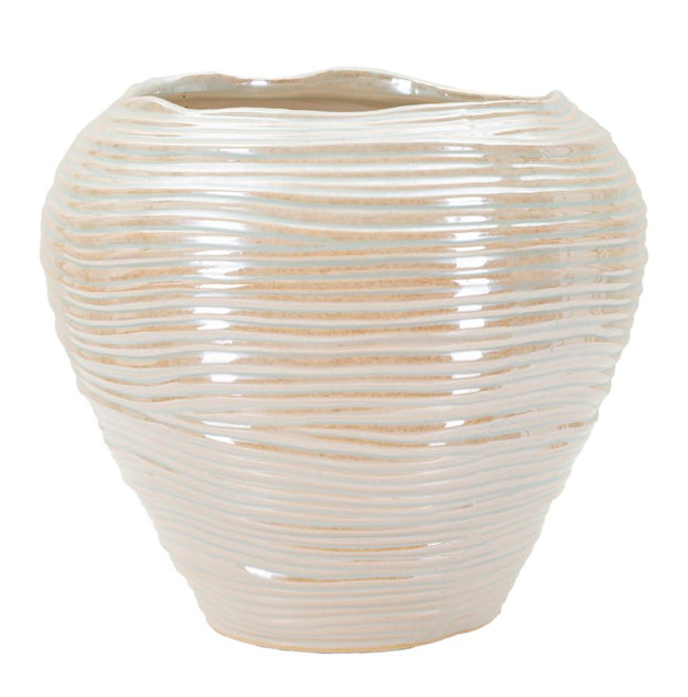 Blumenvase Perlmutt 24 cm – Dekovase