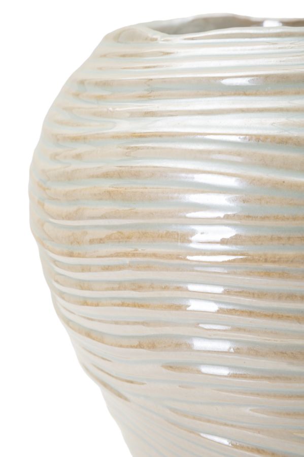 Blumenvase Perlmutt 24 cm – Dekovase