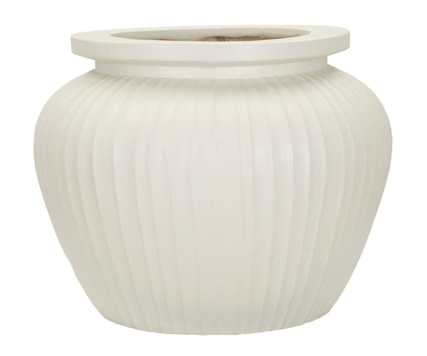 Blumenvase Chili Creme 38 cm