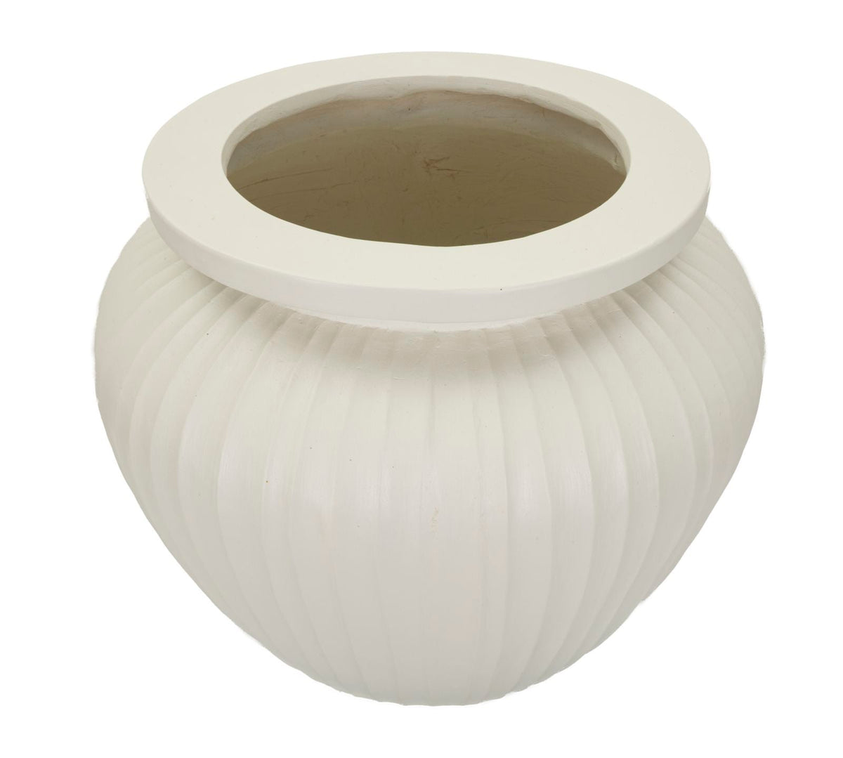 Blumenvase Chili Creme 38 cm