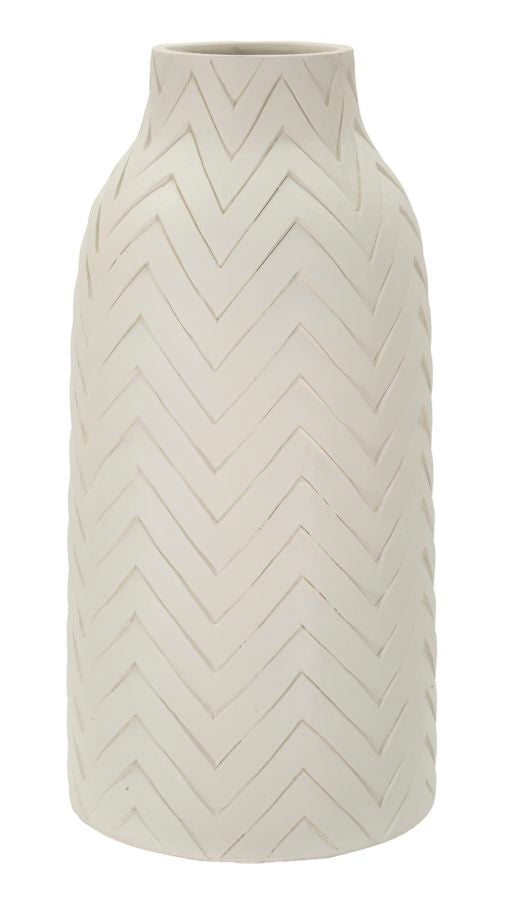Blumenvase Winter Creme 60 cm