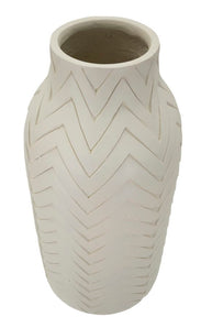 Blumenvase Winter Creme 60 cm