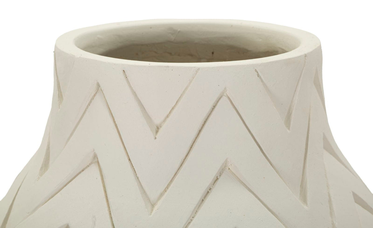Blumenvase Winter Creme 60 cm