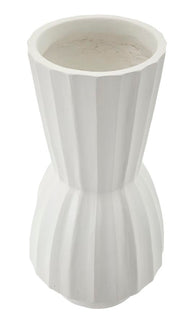 Blumenvase Glint Weiß 50 cm