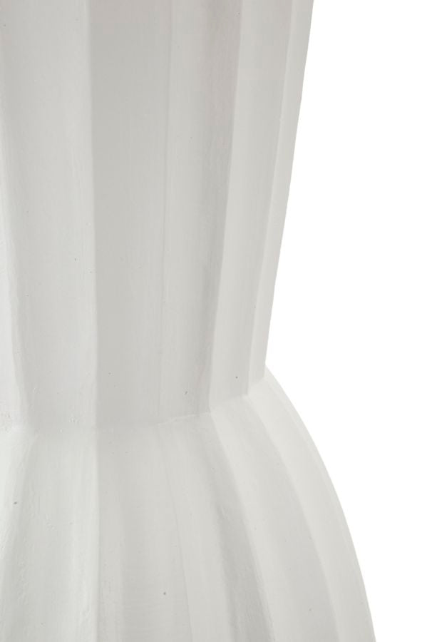 Blumenvase Glint Weiß 50 cm