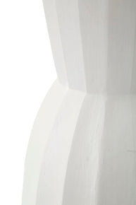 Blumenvase Glint Weiß 41 cm