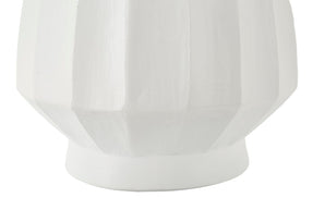 Blumenvase Glint Weiß 41 cm