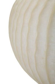 Übertopf Eiszapfen Creme 23 cm