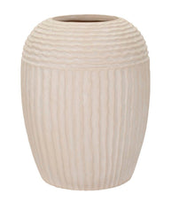 Blumenvase Nebel Creme 38,5 cm