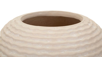 Blumenvase Nebel Creme 38,5 cm