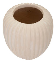 Blumenvase Nebel Creme 26 cm