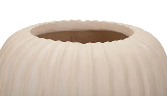 Blumenvase Nebel Creme 26 cm