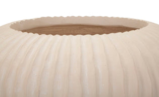 Blumenvase Nebel Creme 18 cm