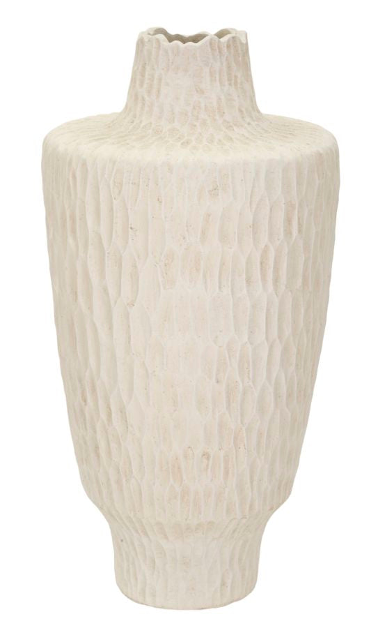 Blumenvase Schatten Creme 57 cm