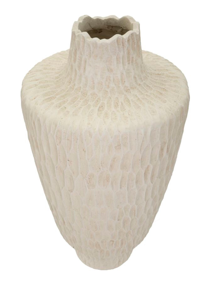 Blumenvase Schatten Creme 57 cm