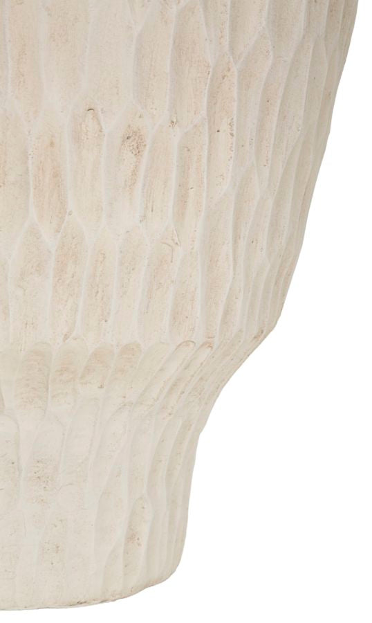 Blumenvase Schatten Creme 57 cm