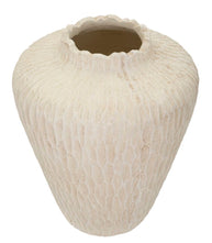 Blumenvase Schatten Creme 40 cm