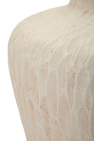 Blumenvase Schatten Creme 40 cm