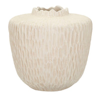Blumenvase Schatten Creme 32,5 cm