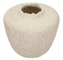 Blumenvase Schatten Creme 32,5 cm