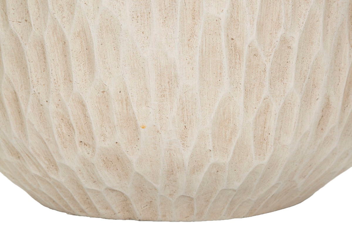 Blumenvase Schatten Creme 32,5 cm