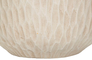 Blumenvase Schatten Creme 32,5 cm