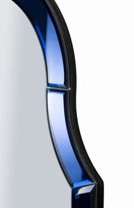 Wandspiegel Tangier Blau 100 cm