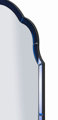 Wandspiegel Tangier Blau 100 cm