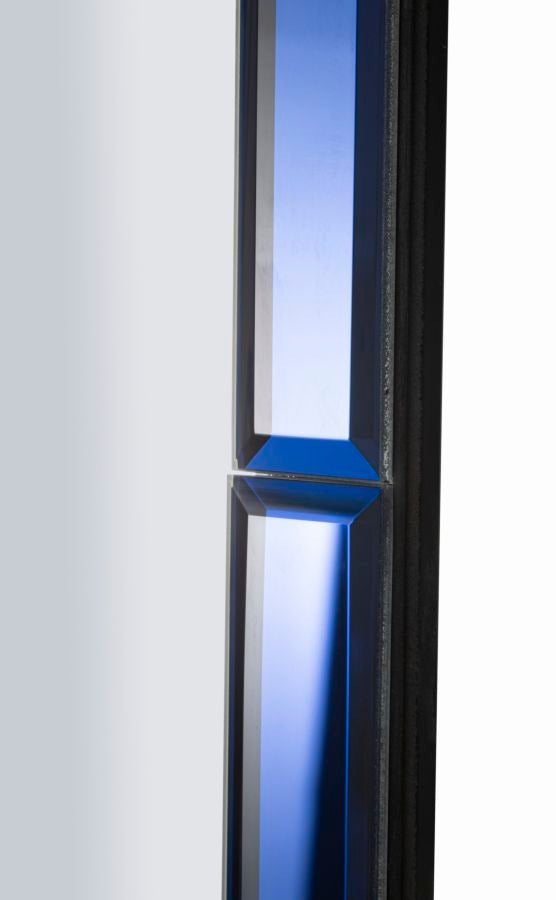 Wandspiegel Tangier Blau 100 cm