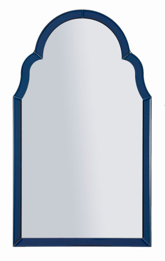Wandspiegel Tangier Blau 80 cm