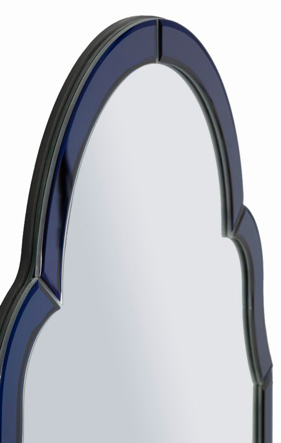 Wandspiegel Tangier Blau 80 cm