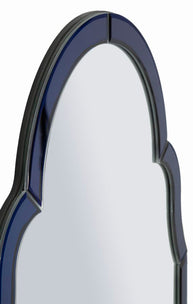 Wandspiegel Tangier Blau 80 cm