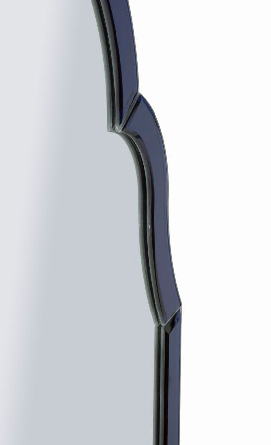 Wandspiegel Tangier Blau 80 cm