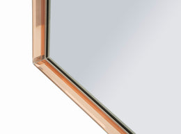 Wandspiegel Tangier Rosa 100 cm