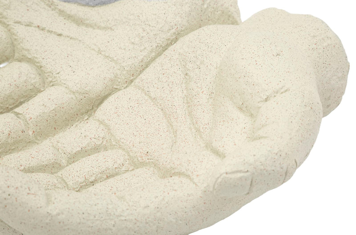 Dekotablett Hände Creme Skulptur – Serviertablett