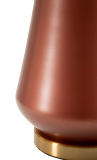 Tischlampe Rosenthal C Braun Gold 65 cm – Tischleuchte