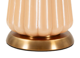 Tischlampe H Perlmutt Gold 68,5 cm – Tischleuchte