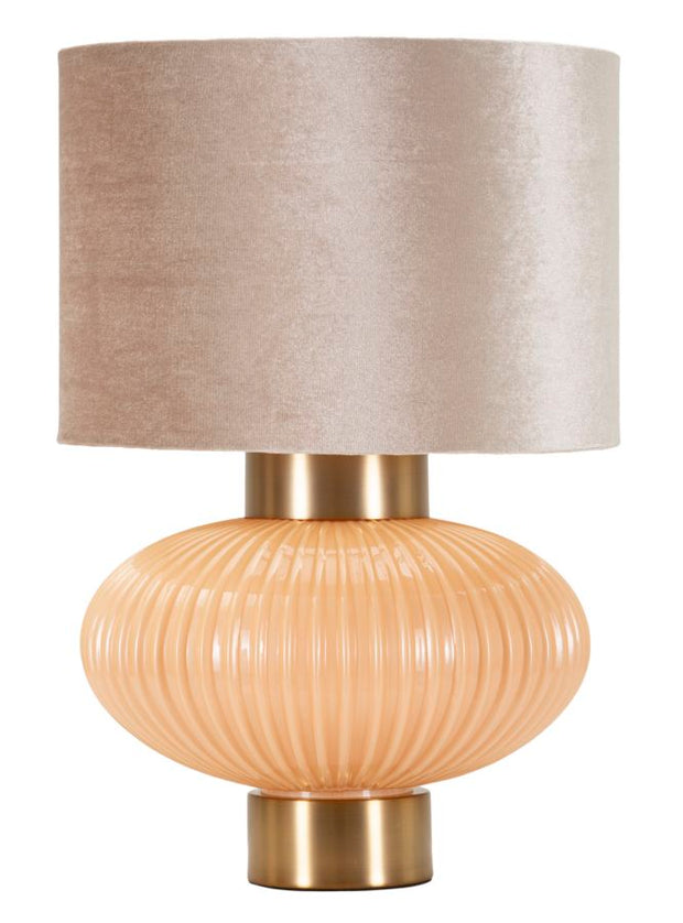 Tischlampe W Perlmutt Gold 49 cm – Tischleuchte