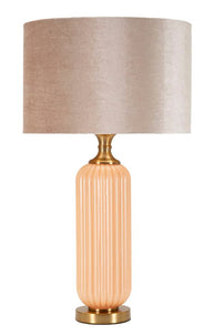Tischlampe C Perlmutt Gold 64 cm – Tischleuchte