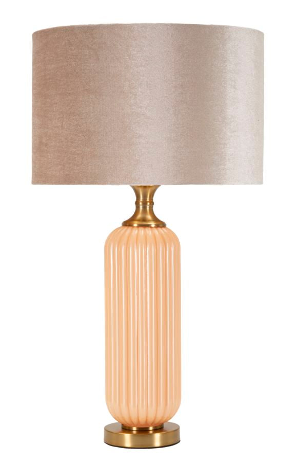Tischlampe C Perlmutt Gold 64 cm – Tischleuchte